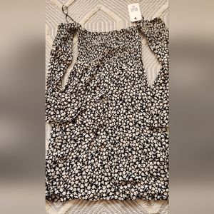 Billabong XS black babydoll sundress